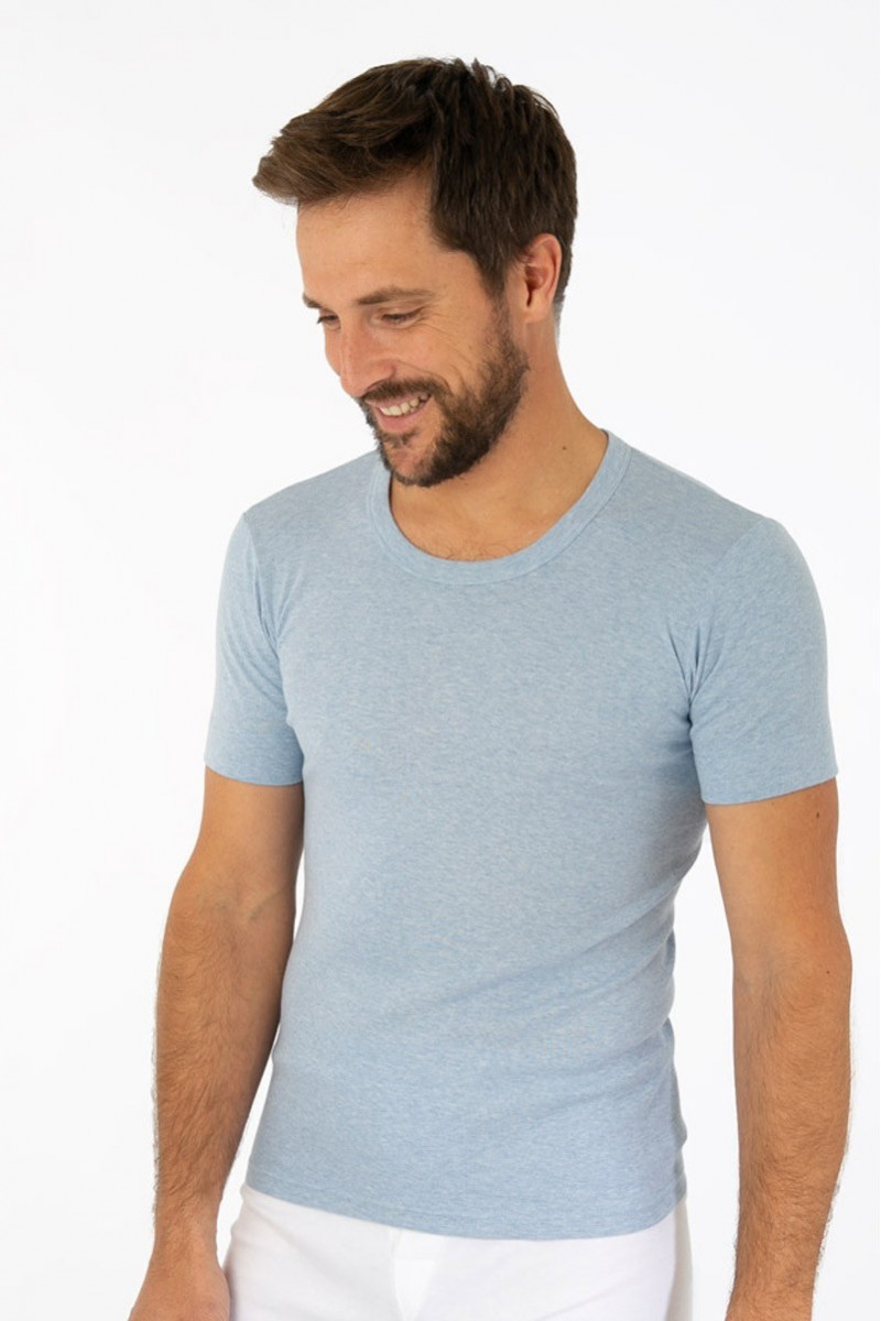 Tee-shirt col rond Magasins Bleus