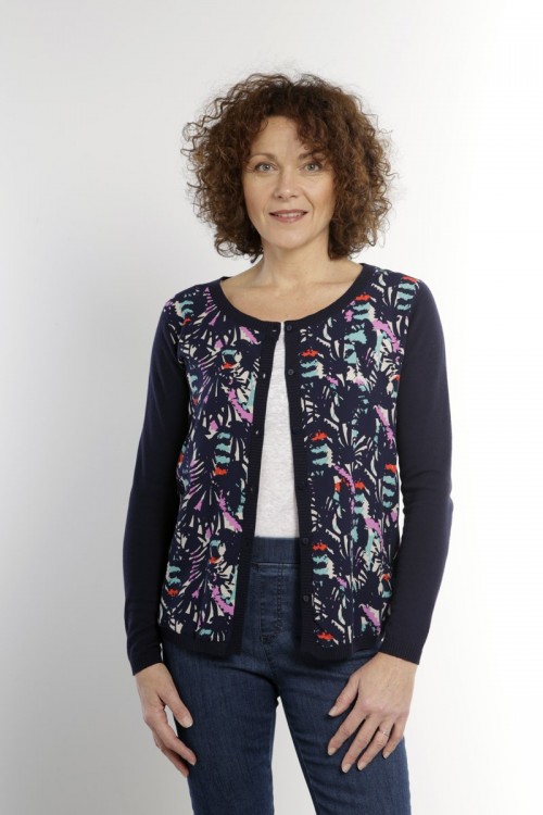 Gilets et Cardigan Femme de qualit Mode senior Magasins Bleus