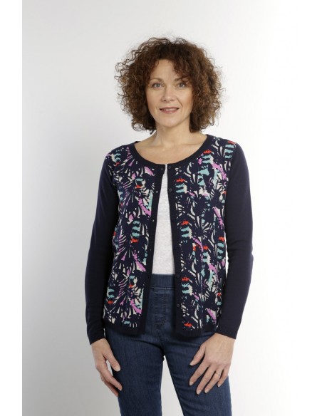 Cardigan imprimé Magasins Bleus Cardigan imprimé Magasins Bleus