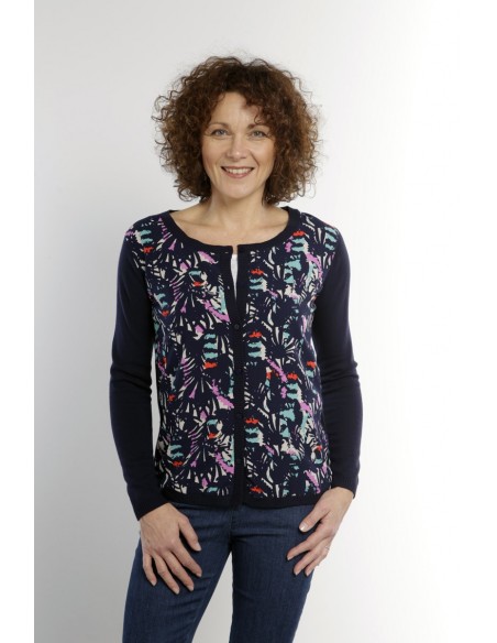 Cardigan imprimé Magasins Bleus Cardigan imprimé Magasins Bleus