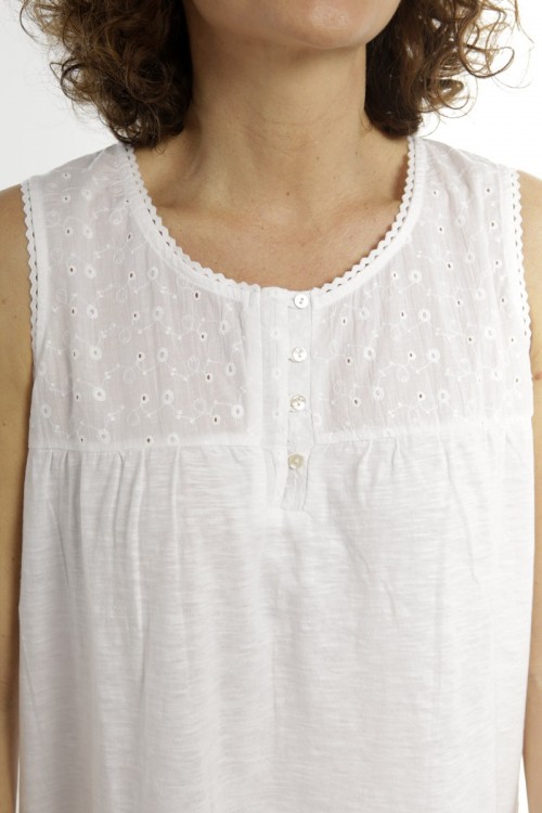 Chemise de nuit bretelles Magasins Bleus 2