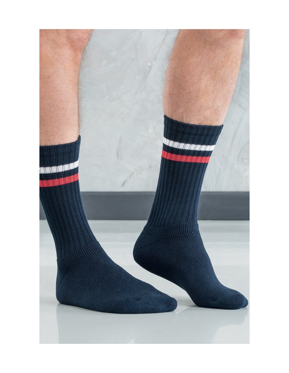 Lot de 3 paires de chaussettes de tennis homme Puma BLEU 321 39\42