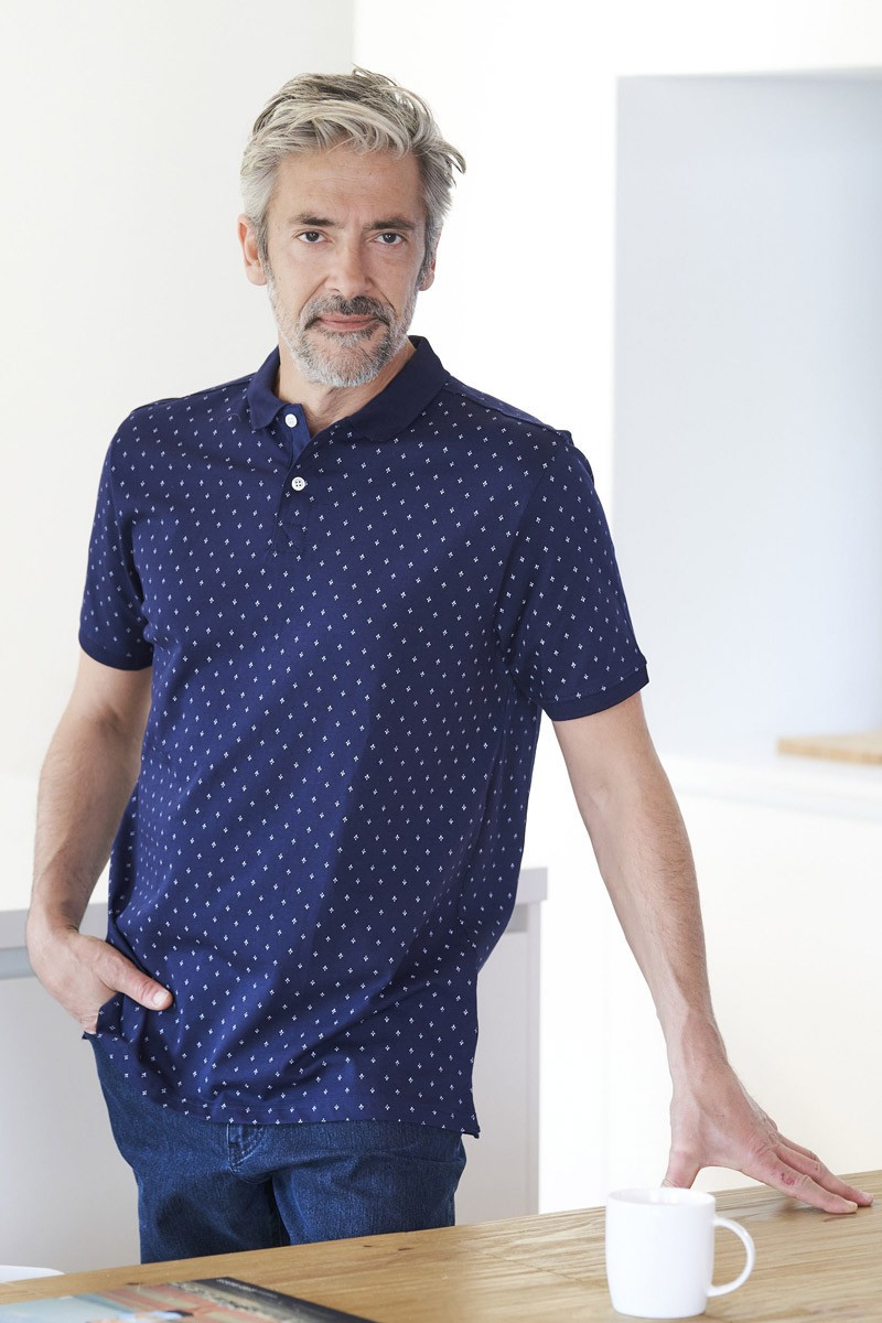 Polo imprimé Magasins Bleus