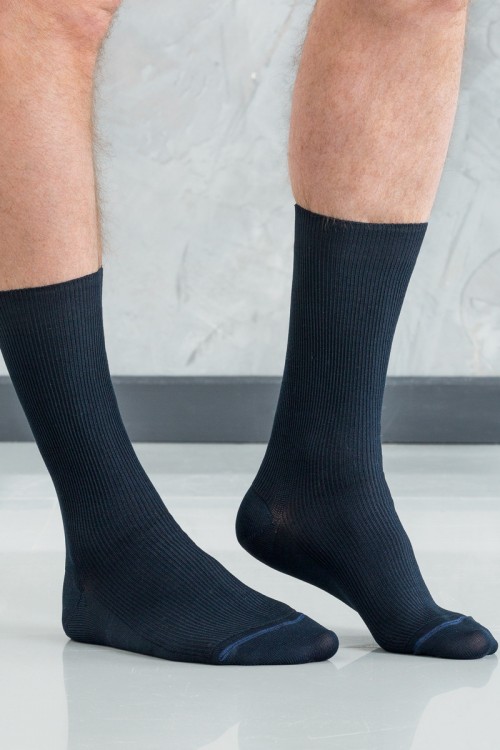 Chaussettes sans elastique Magasins Bleus 2