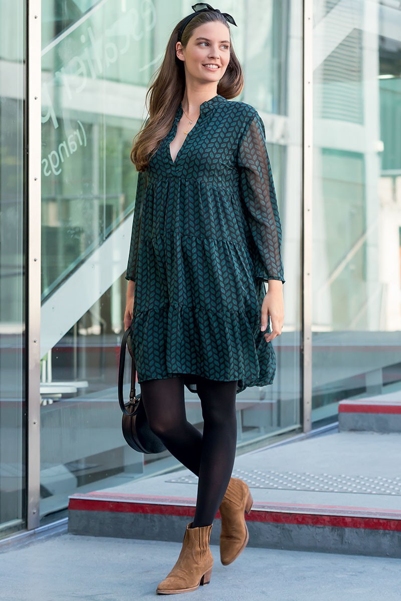 robe courte avec legging