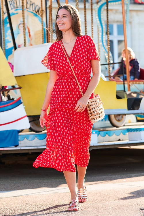 Robe longue voile - 2