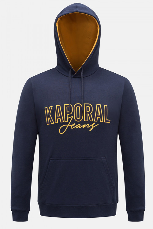 SWEAT-SHIRT CAPUCHE - BRODERIE POITRINE - 1