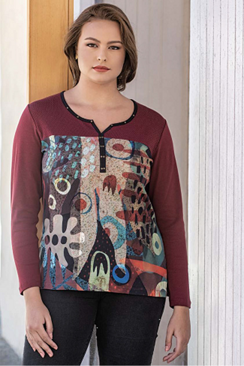 Tee-shirt fantaisie femme Magasins Bleus