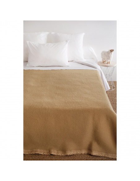 Couvertue laine double face Magasins Bleus