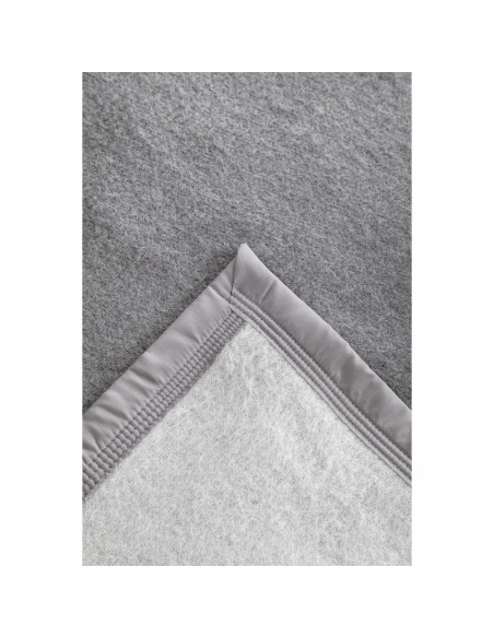 Couvertue laine double face Magasins Bleus