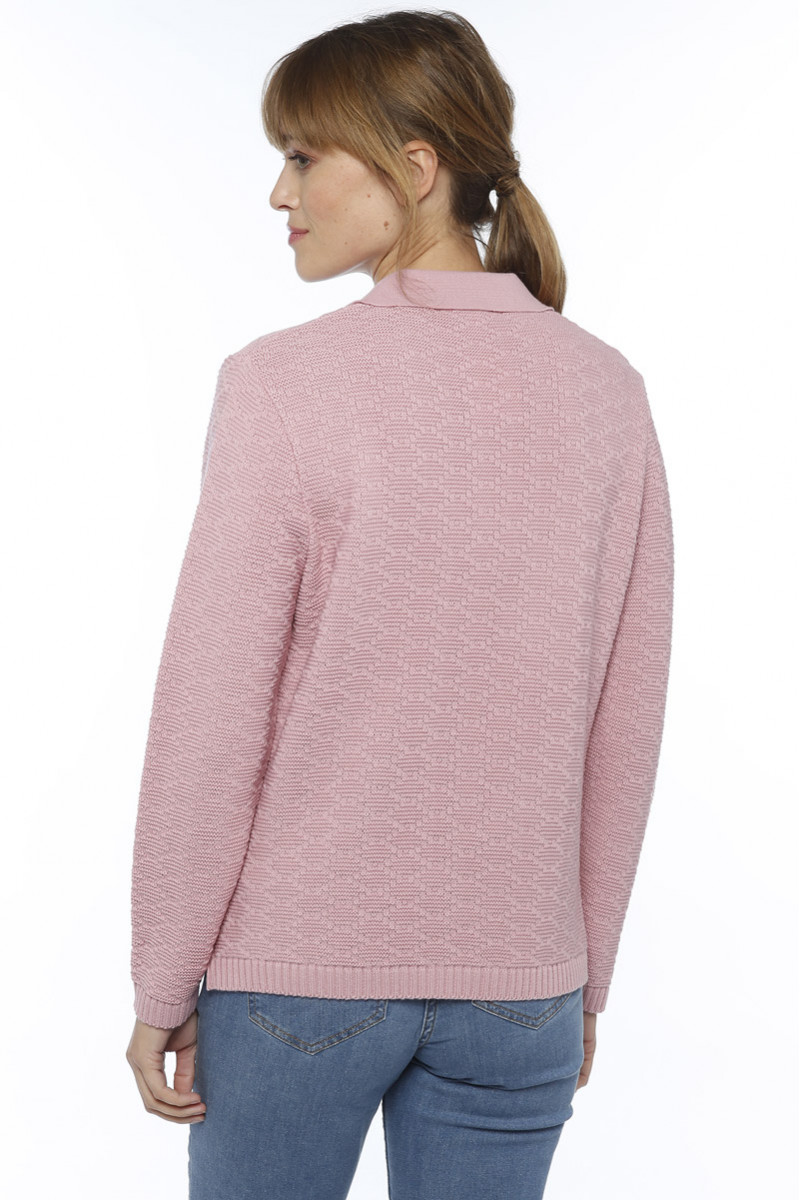 Pull col polo Magasins Bleus