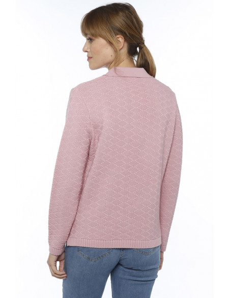 Pull col polo Magasins Bleus