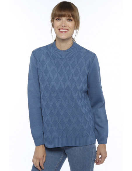 Pull col montant Magasins Bleus