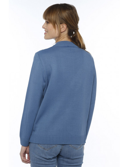 Pull col montant Magasins Bleus
