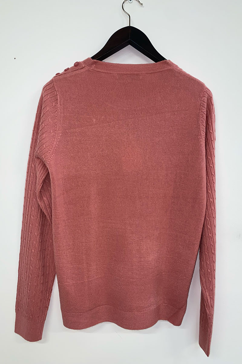 Pull ras de cou Cantor Magasins Bleus