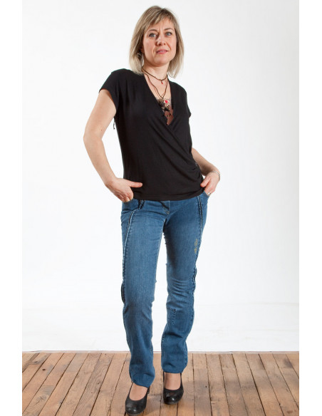 Jean à ouverture totale Magasins Bleus