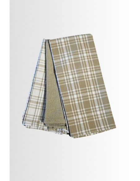 Lot de 3 torchons Magasins Bleus