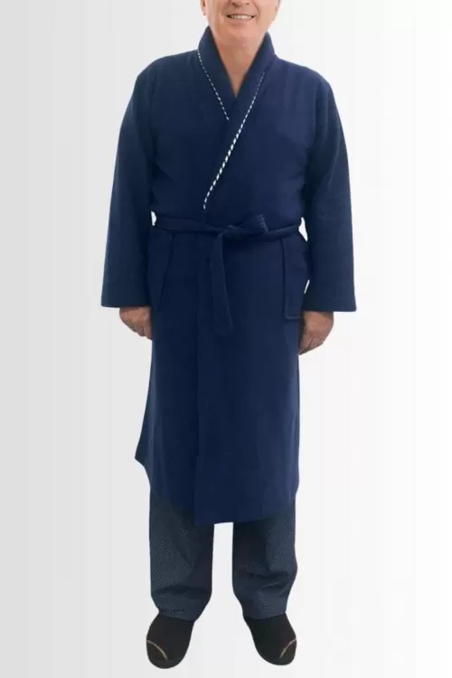 ROBE DE CHAMBRE HOMME AVEC CEINTURE  - 1