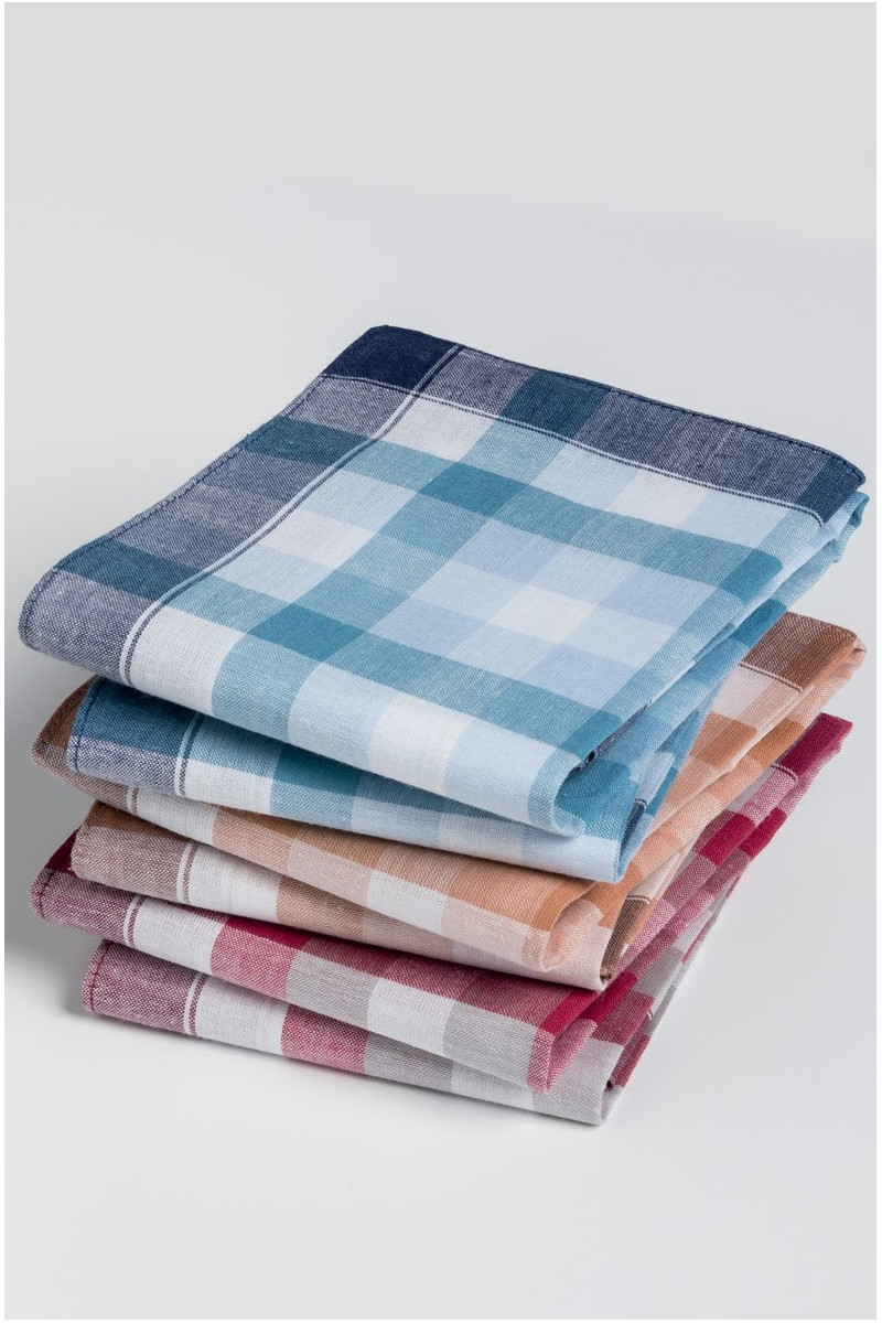 Mouchoirs en coton Magasins Bleus