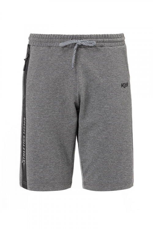 BERMUDA MOLLETON TAILLE ELASTIQUE  - 1