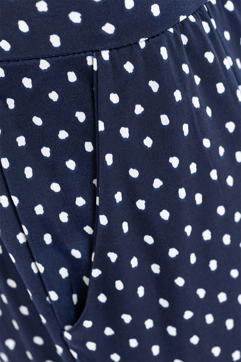 Pantalon fluide à pois Magasins Bleus