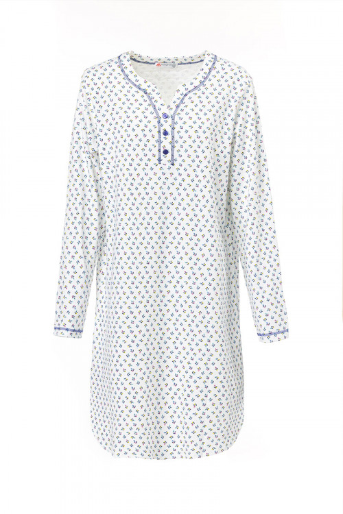 CHEMISE DE NUIT M/L FORME LIQUETTE  - 1