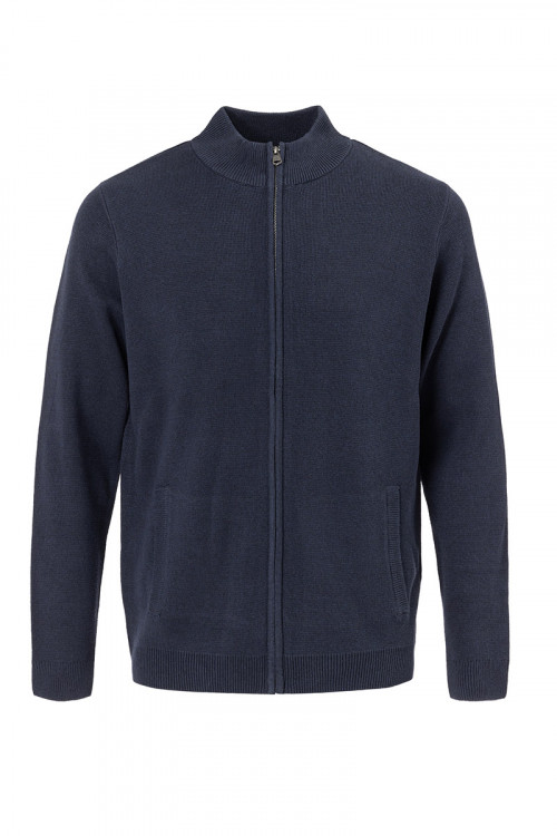 GILET HOMME COL MONTANT ZIPPE  - 1