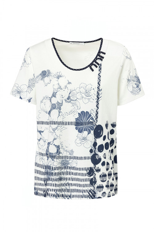 TEE-SHIRT MANCHES COURTES - COL ROND -  - 1