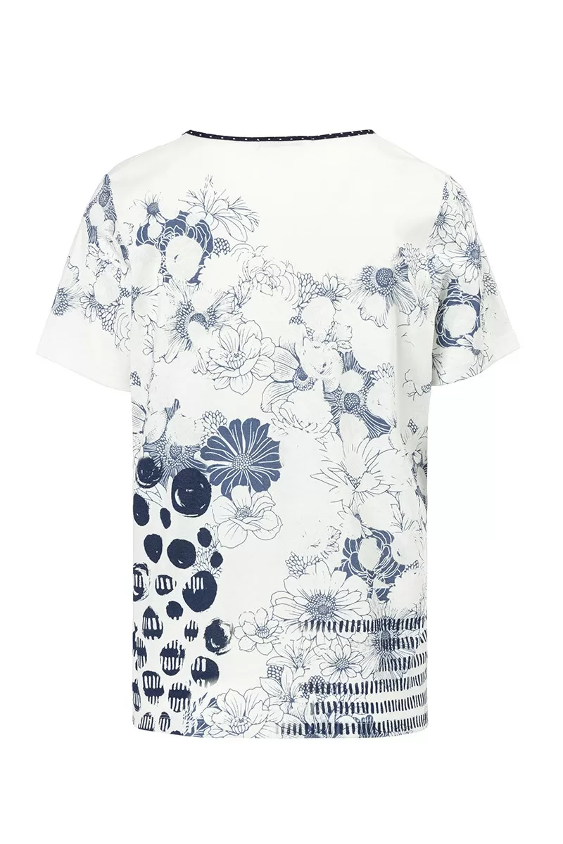Tee-shirt manches courtes Magasins Bleus