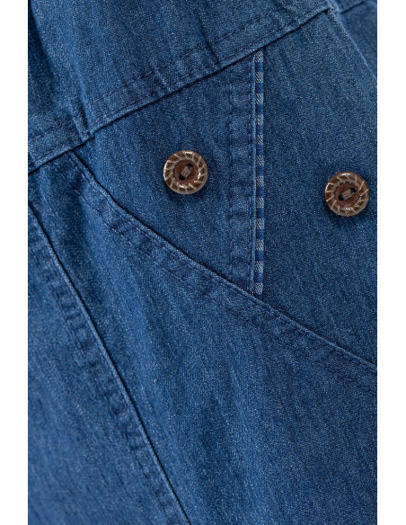 Jupe en jean évasée Magasins Bleus