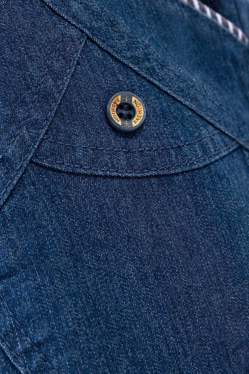 Pantacourt jean Magasins Bleus