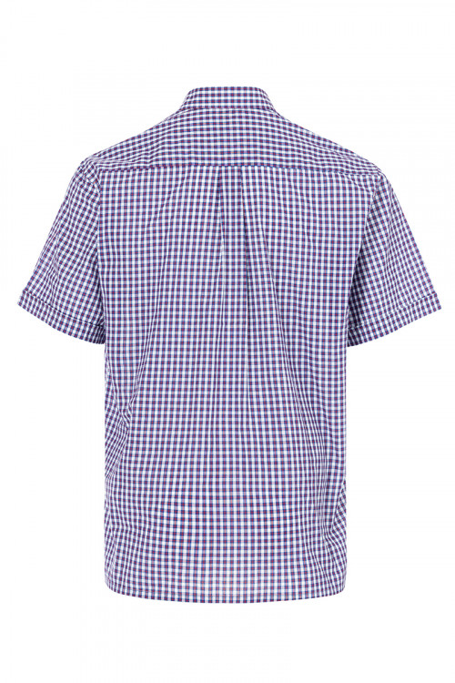 CHEMISE CARREAUX SANS POINTES BOUTONNEES  - 1 2