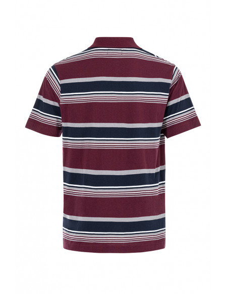 Polo manches courtes - Rayé Magasins Bleus