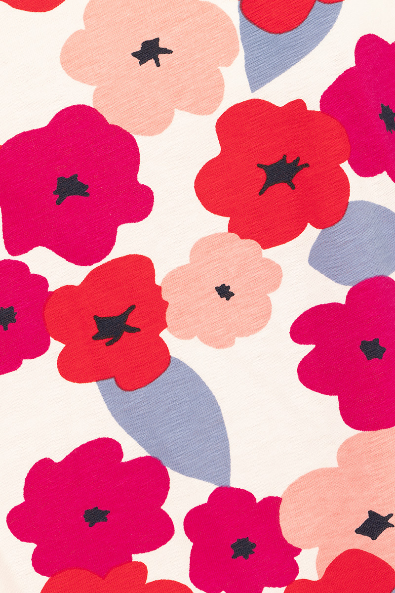 Tee-shirt fleuri Magasins Bleus