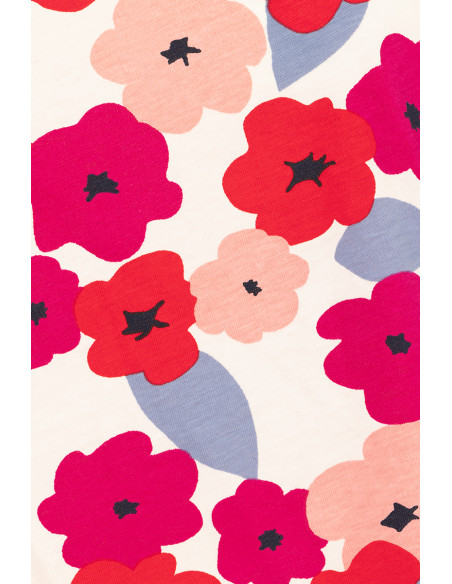 Tee-shirt fleuri Magasins Bleus