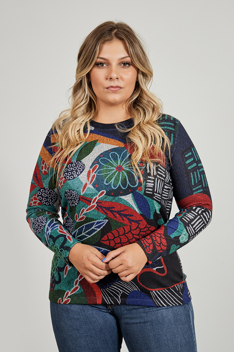 Tee-shirt ras du cou Magasins Bleus