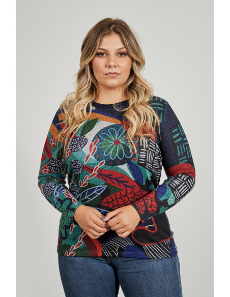 Tee-shirt ras du cou Magasins Bleus