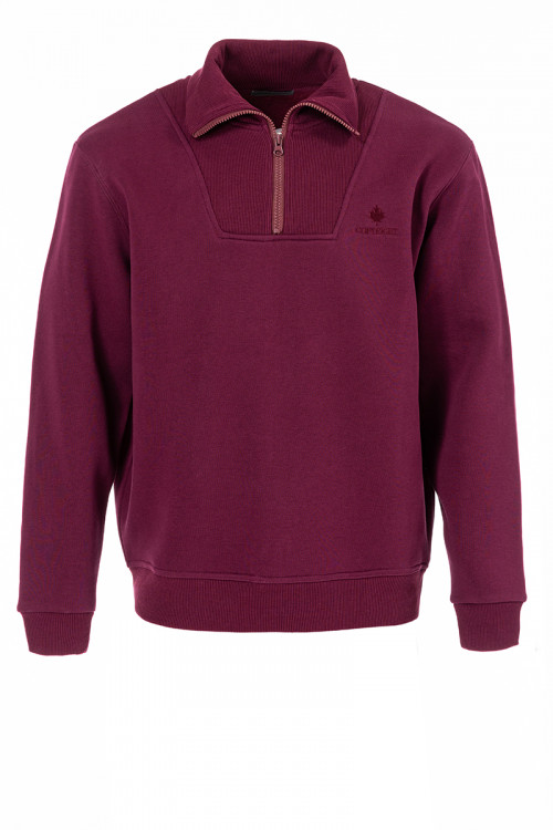 SWEAT CAMIONNEUR - ZIP TON/TON  - 1