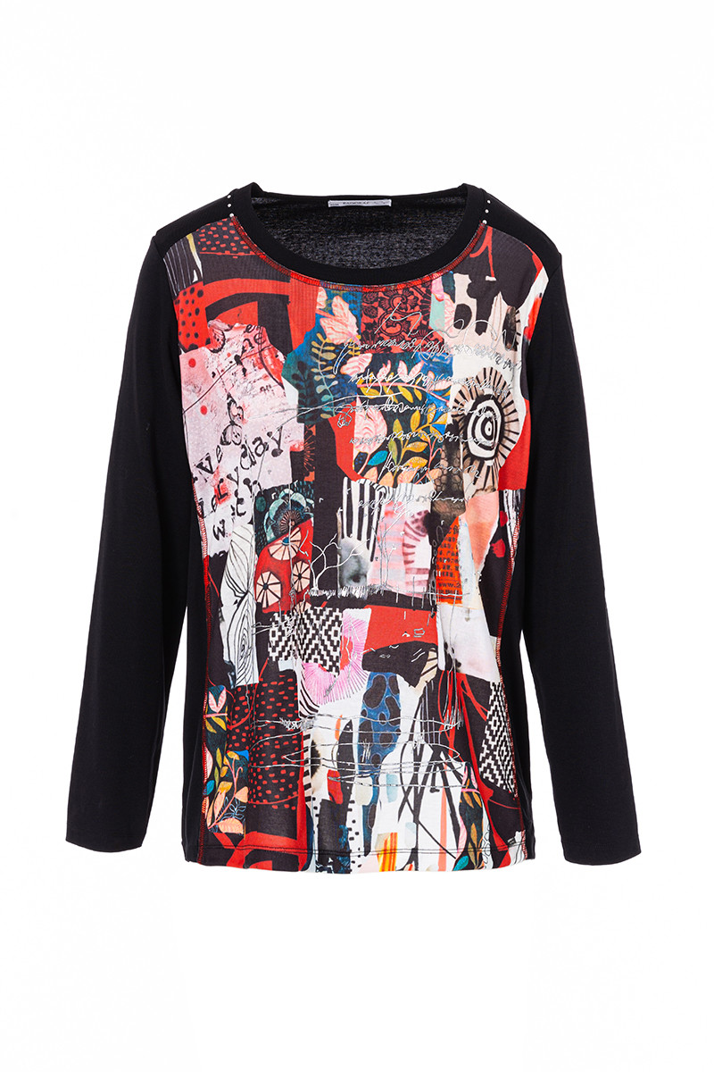 Tee-shirt fantaisie Magasins Bleus