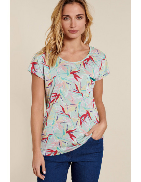 Tee-shirt imprimé - Bisman Magasins Bleus