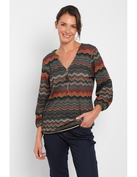 Top manches 3/4 Magasins Bleus