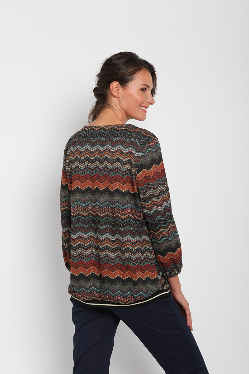 Top manches 3/4 Magasins Bleus