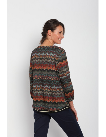 Top manches 3/4 Magasins Bleus