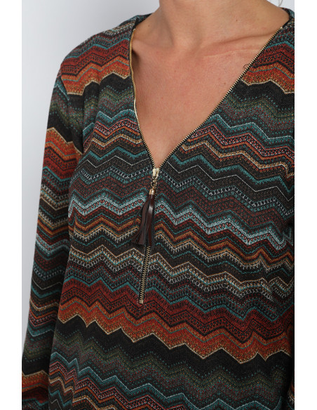 Top manches 3/4 Magasins Bleus