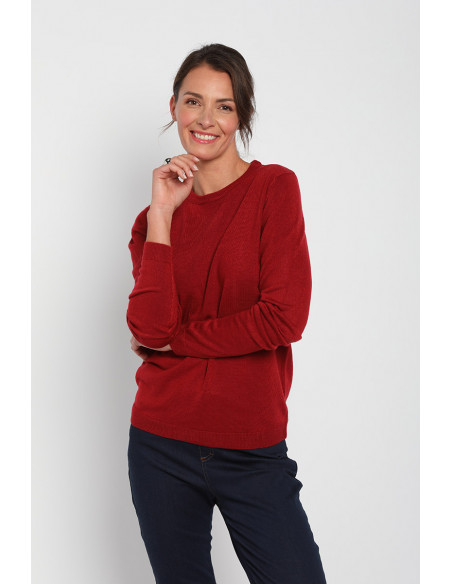 Pull femme uni Magasins Bleus
