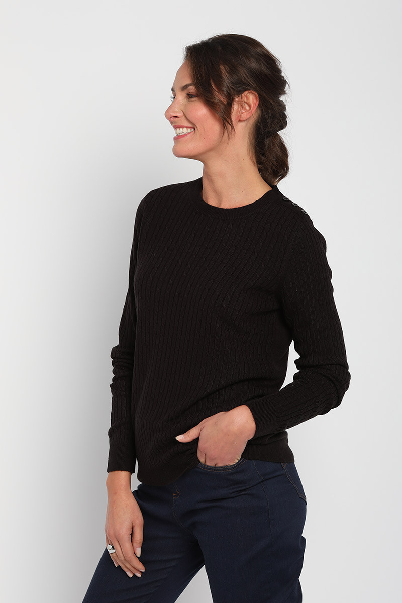 Pull ras de cou Cantor Magasins Bleus