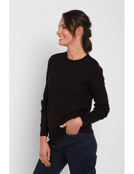 Pull ras de cou Cantor Magasins Bleus