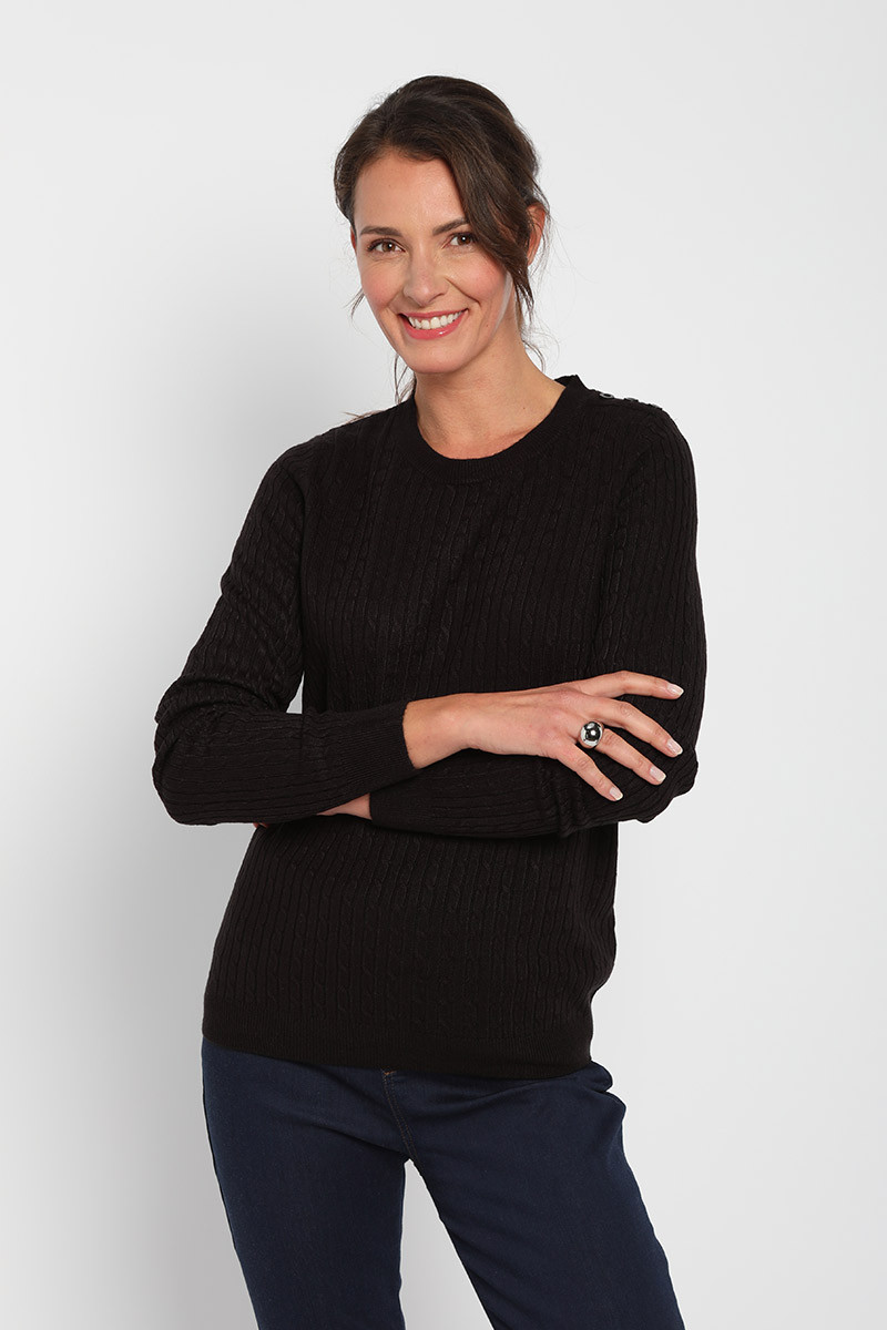 Pull ras de cou Cantor Magasins Bleus