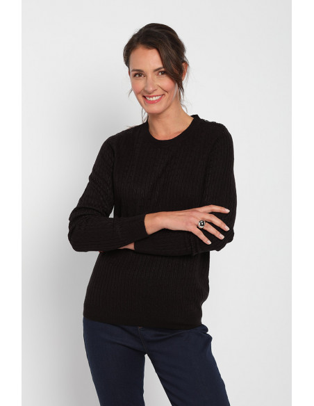 Pull ras de cou Cantor Magasins Bleus