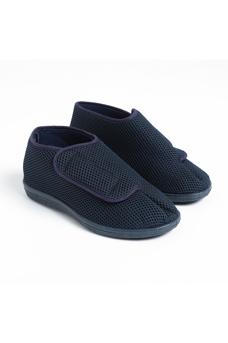 Chaussons mixte à scratch Magasins Bleus